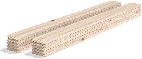 Greenes Fence 4 Ft. Garden Stakes (50 Pack)