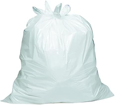 Amazon Basics Small 4 Gallon Trash Bags with Flap Ties, Fresh Scent, Odor Control, 0.5 mil Thick, 80 Count
