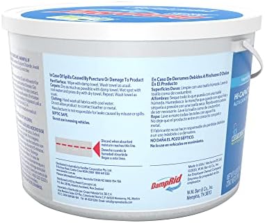 DampRid Moisture Absorber Hi-Capacity Bucket, 2 lb 15.5oz, Fragrance Free, For Fresher, Cleaner Air in Large Spaces, Lasts Up To 6 Months, No Electricity Required