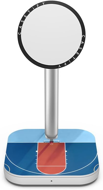 CASETiFY PowerThru 2-in-1 Charging Stand - Soccer Pitch
