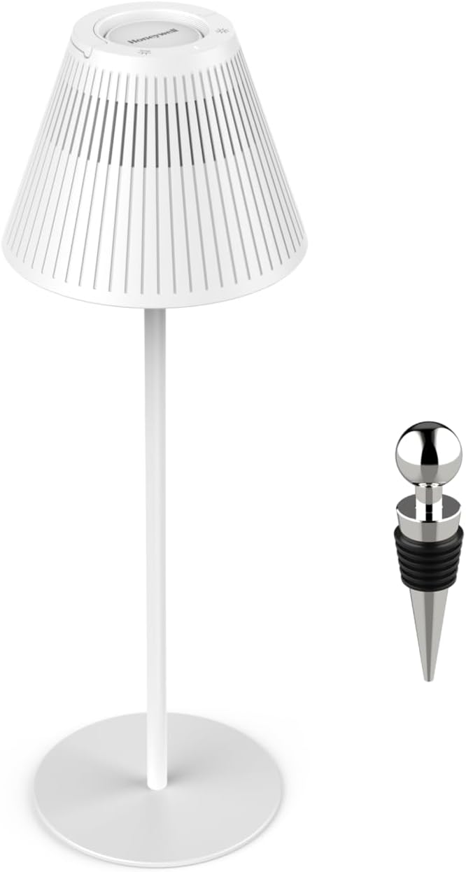Honeywell Cordless Rechargeable Table Lamp, M1 Sunturalux Portable LED Bottle Lamp 5200mAh Battery Operated 4Color 9RGB Dimmable Touch Control Bedside Lamps Night Light for Restaurant Living Bedroom