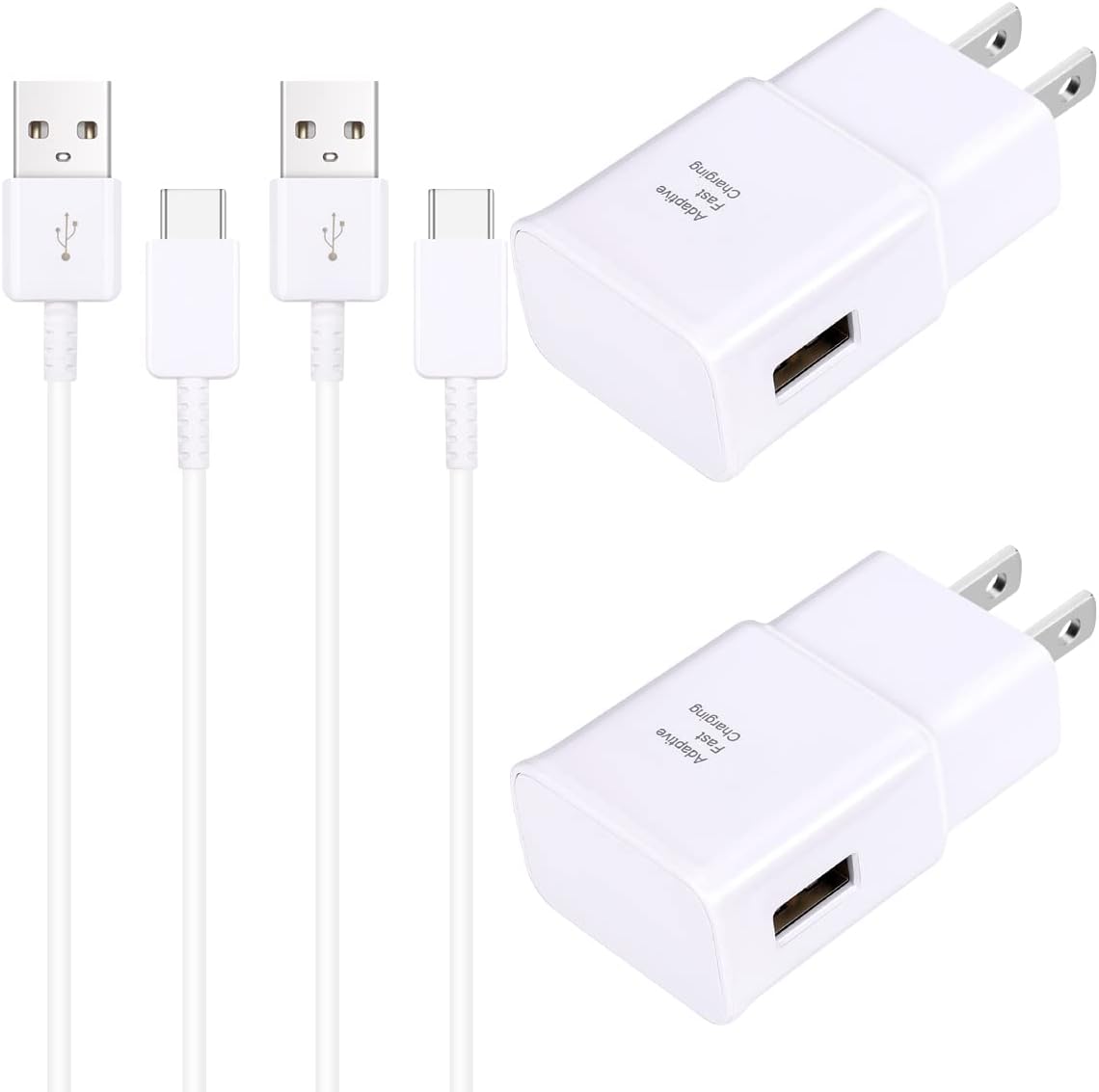 Phone Charger USB C Charger Fast Samsung Charger Type C Chargers Fast Charging Android Charger for Samsung Galaxy S26/S25/S24/S23/S22/S21/S20/S10/S10/S10E/S9/S8,Note 8 9 10 with 6.6Ft Cable Cord
