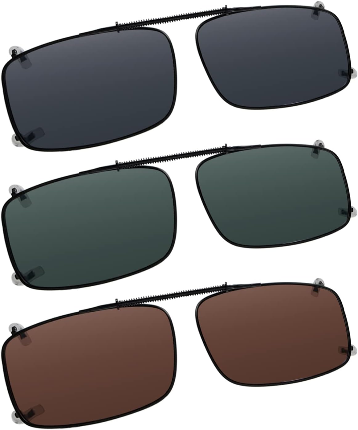 Easy clip Spring Polarized Clip On Sunglasses