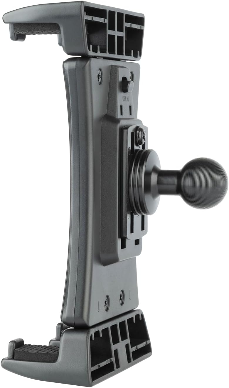 Bulletpoint Mounting Solutions Universal Tablet Mount for Truck Compatible with Apple iPad & Samsung Tablets - 20mm Integrated Ball