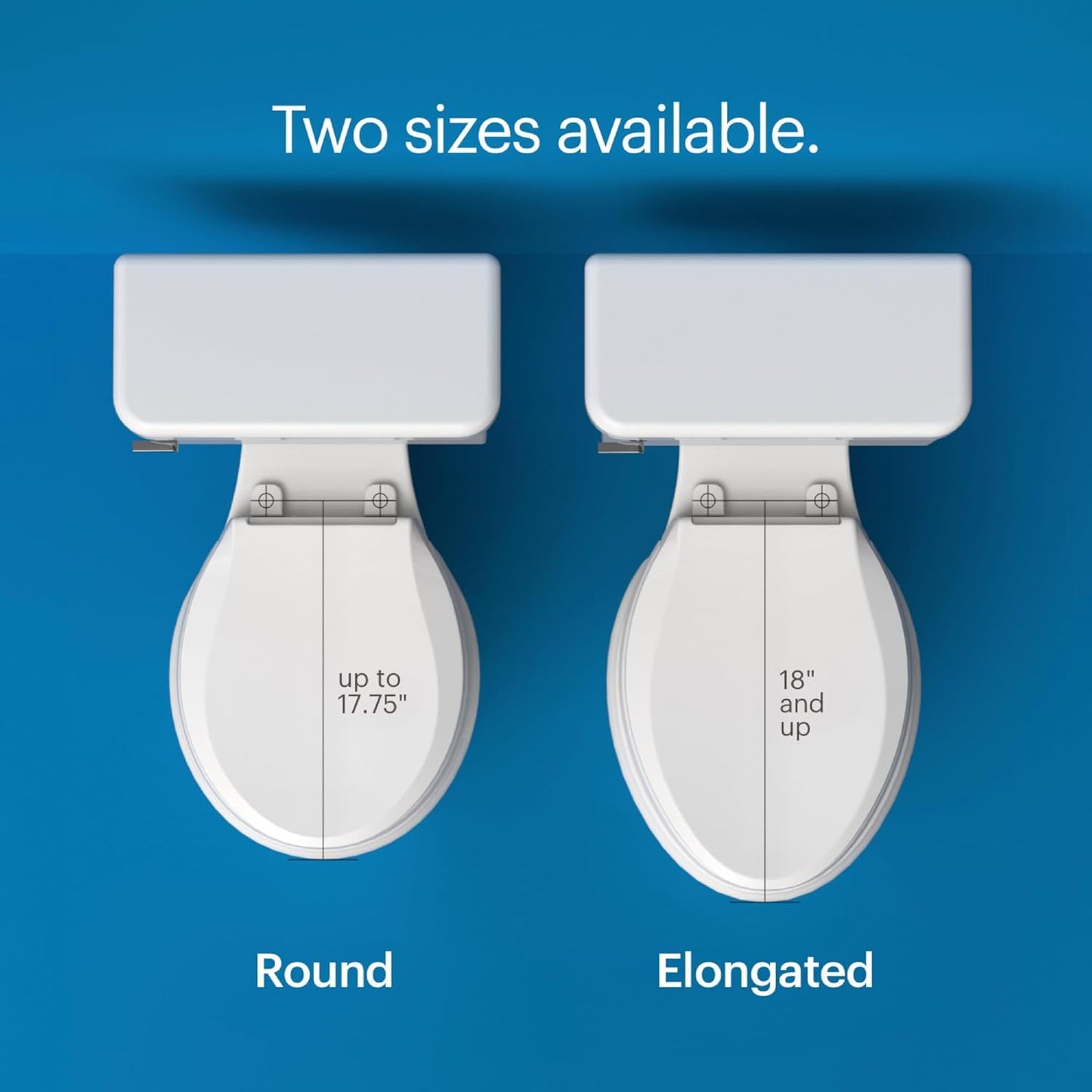 Brondell Bidet Toilet Seat Non-Electric Swash Ecoseat, Fits Elongated Toilets, White - Dual Nozzle System, Ambient Water Temperature - Bidet with Easy Installation