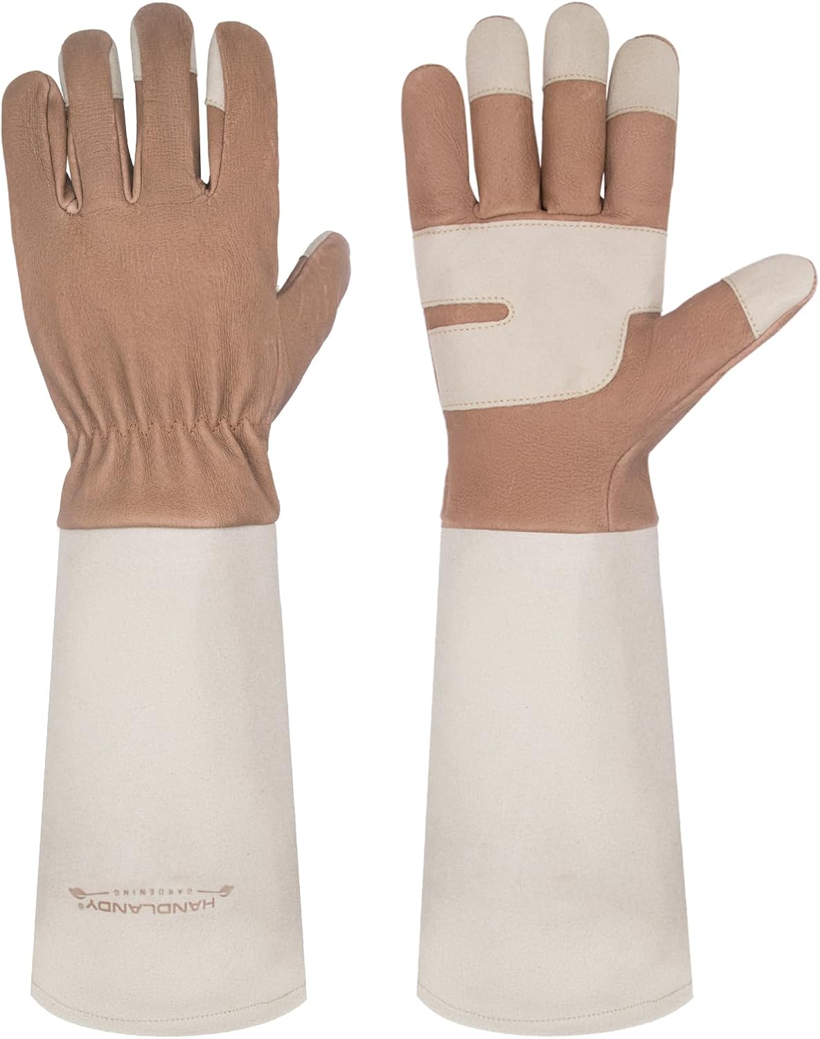 HANDLANDY Rose Pruning Gloves for Men Women, Thorn Proof Gardening Gloves
