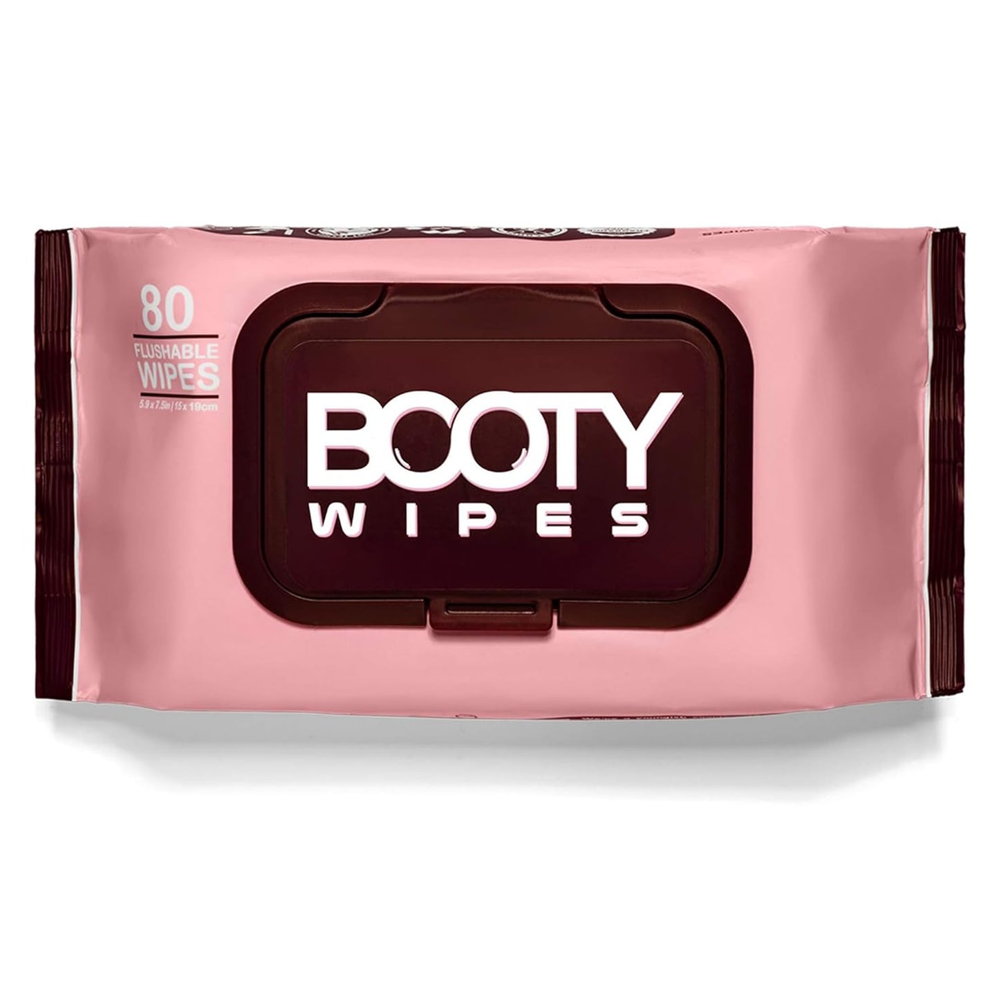 BOOTY WIPES Flushable Wipes Women - 320 Total Count (4 Packs of 80) Wet Wipes for Adults - pH Balanced Feminine Wipes with Aloe and Vitamin E - Gentle Cleansing Female Toilet Wipes for Sensitive Skin