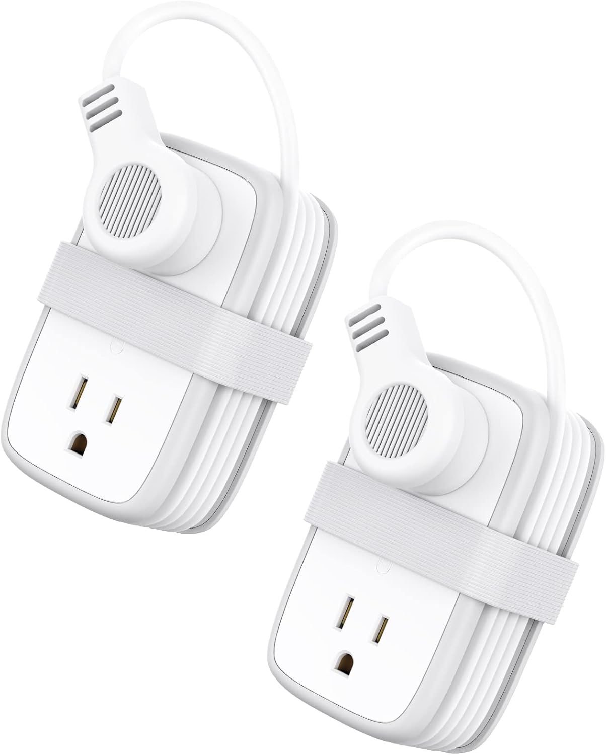 NTONPOWER Purple Travel Power Strip,Travel Essentials 4 Outlets 3 USB(1 C) with 4FT Wrapped Extension Cord Flat Plug, Cruise Essentials 2026 for Hotel Travel Cruise Essentials