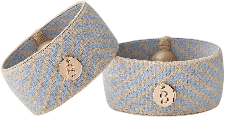 Blisslets Acupressure Relief Band - Cartagena Collection - Parentage (Rosewater/Camel, Large - 6 3/4" - 7 1/2")