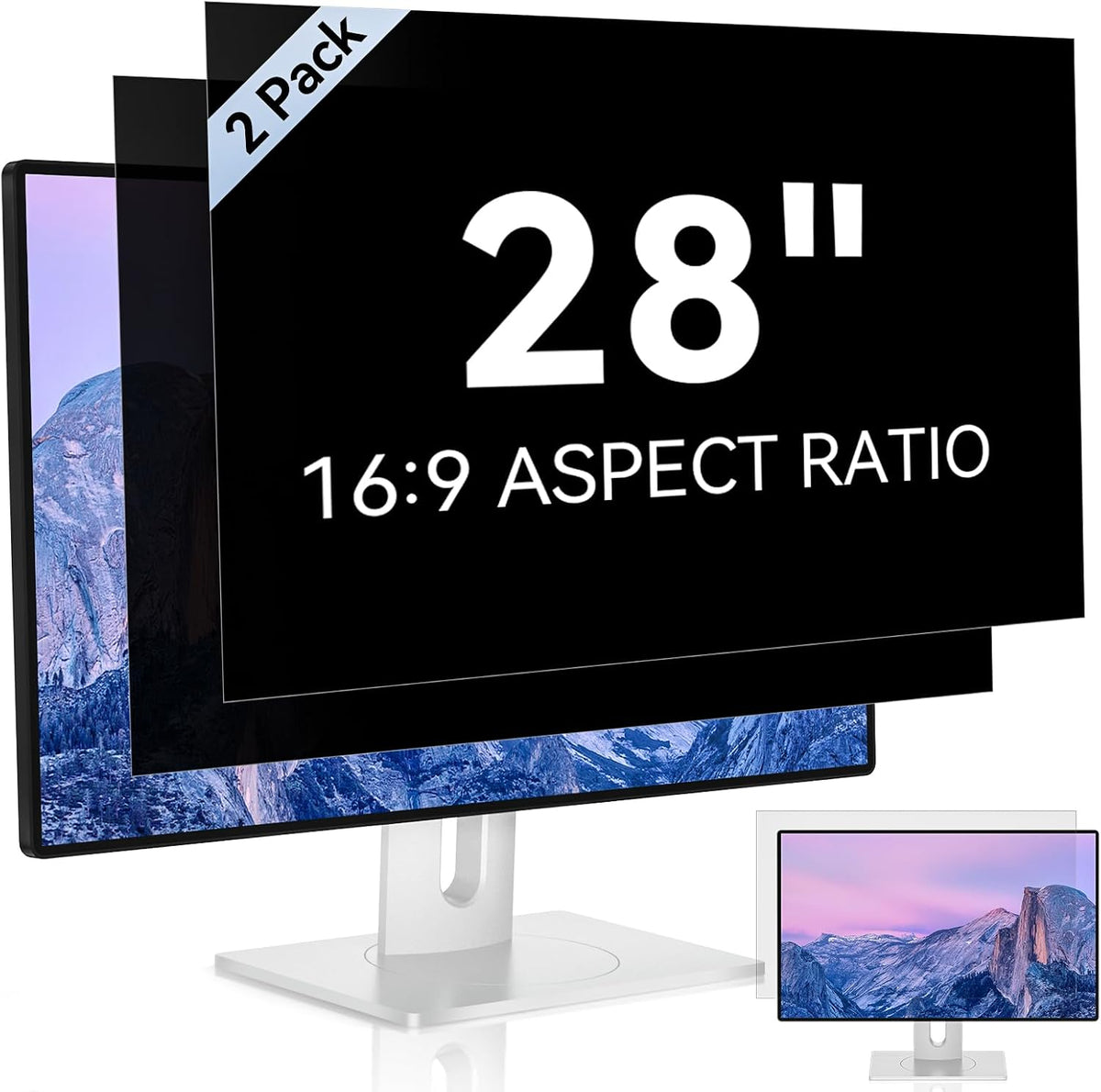 Mamol Magnetic Privacy Screen MacBook Air 13 Inch(2018-2021, M1), Removable Anti Blue Light Glare Filter Screen Protector with Camera Cover for Mac air 13''