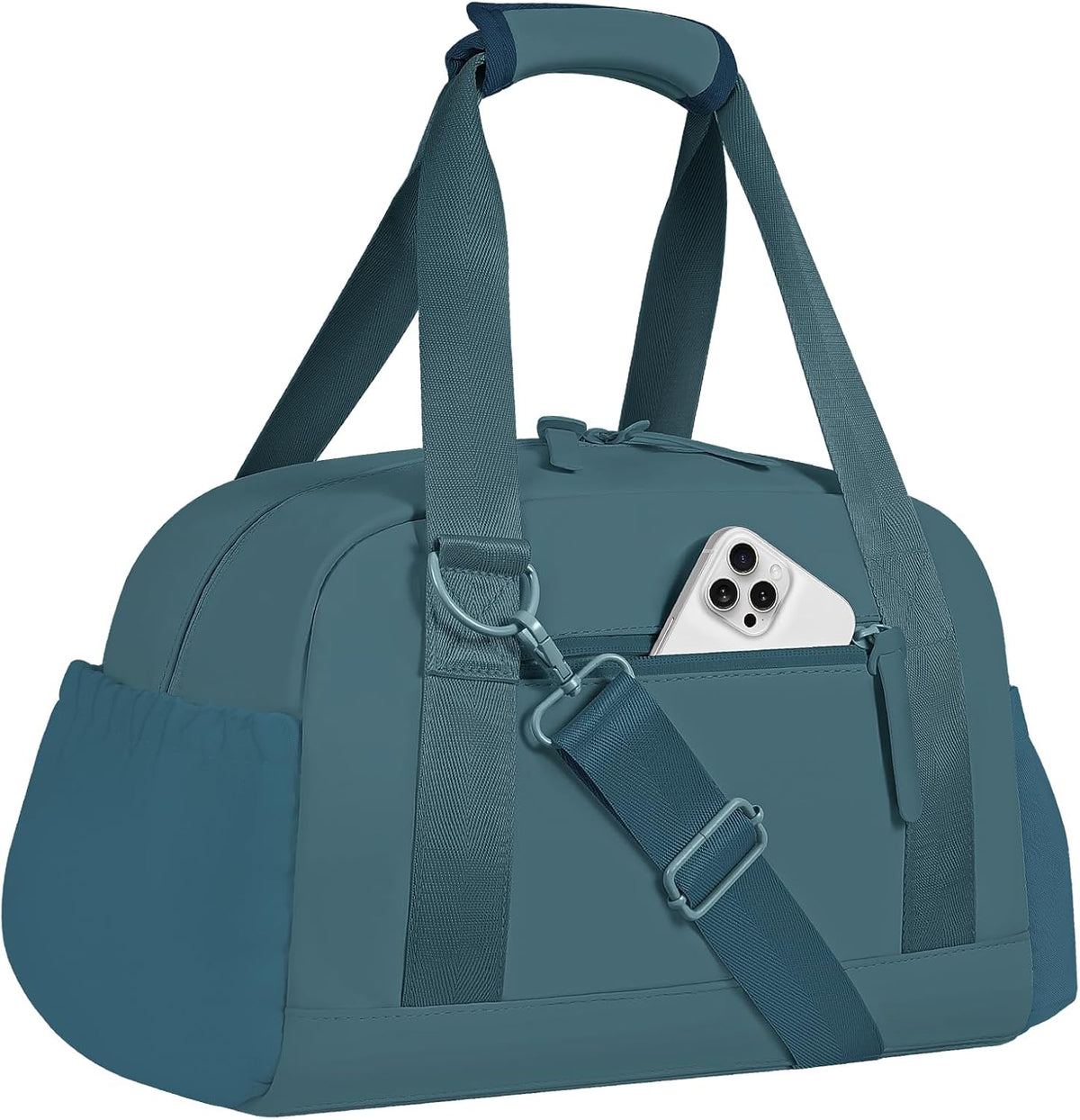 Mini Gym Bag for Women Girls Small Gym Tote Bag with Wet Compartment Waterproof Travel Duffle Bag Cute Workout Sport Bag