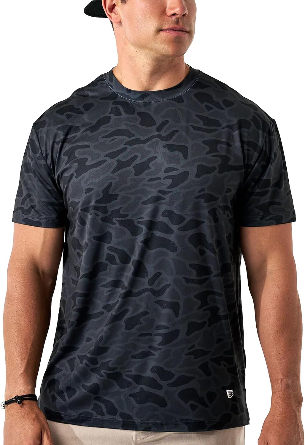 Burlebo Go to Tee – Men’s Lightweight Performance Shirt with UPF 50 Sun Protection