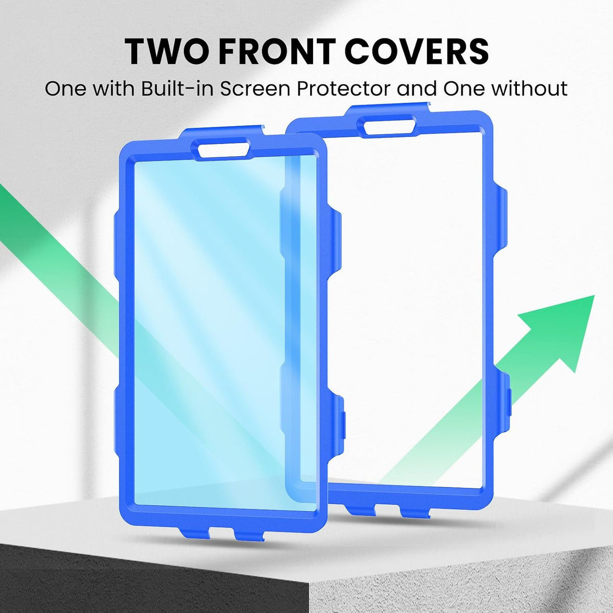 SEYMAC Case for Samsung Galaxy Tab A11/A9 8.7", Blue
