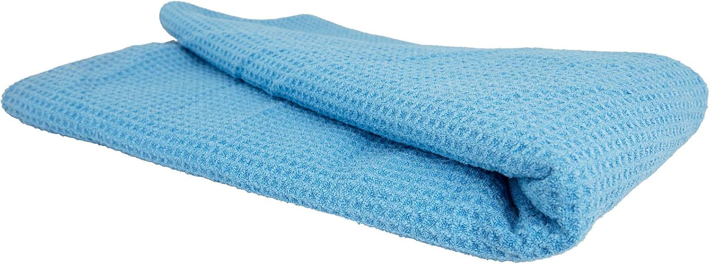 Chemical Guys Waffle Weave for Home & Auto Glass, Windows, Mirrors & More, Lavender (25 in. x 36 in.) 3-Pack