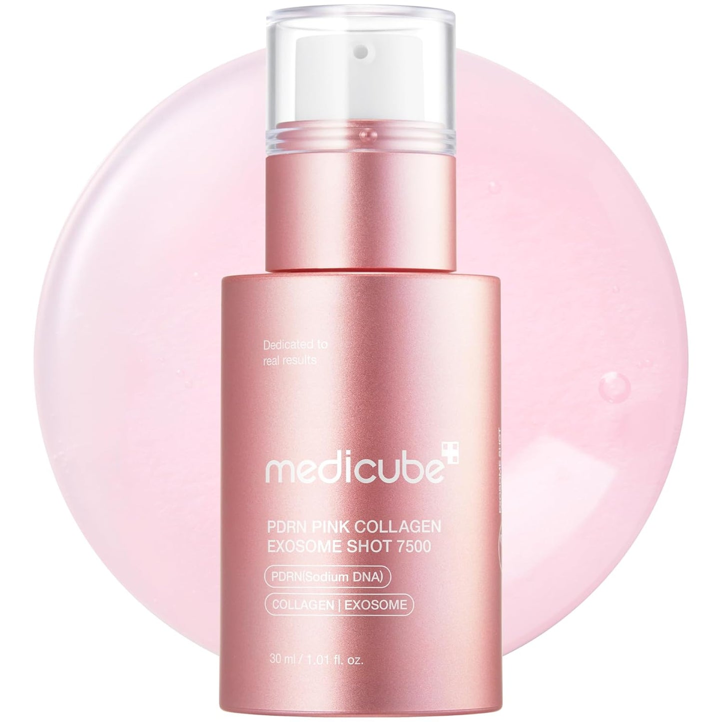 medicube Exosome Shot Zero 7,500 PPM Spicule Facial Serum | Liquid Skin Booster Serum | Exosome, AHA+BHA+PHA | Pore Care, Dead Skin Cells, Skin Texture | Korean Skincare, 1.01 fl.oz