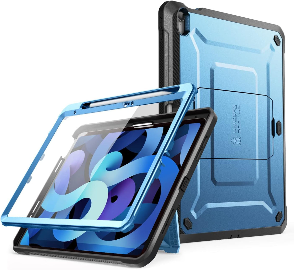 SUPCASE for iPad 11th Gen A16 11" 2025 Case with Screen Protector, Red