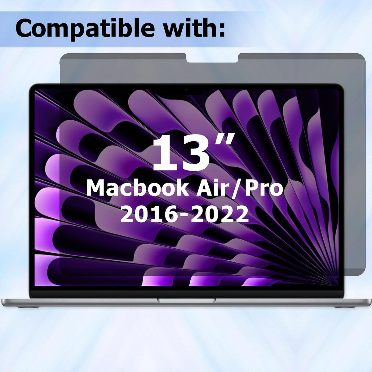 Adeway Privacy Screen for Macbook Pro 13 Inch (2016-2022, M1, M2)