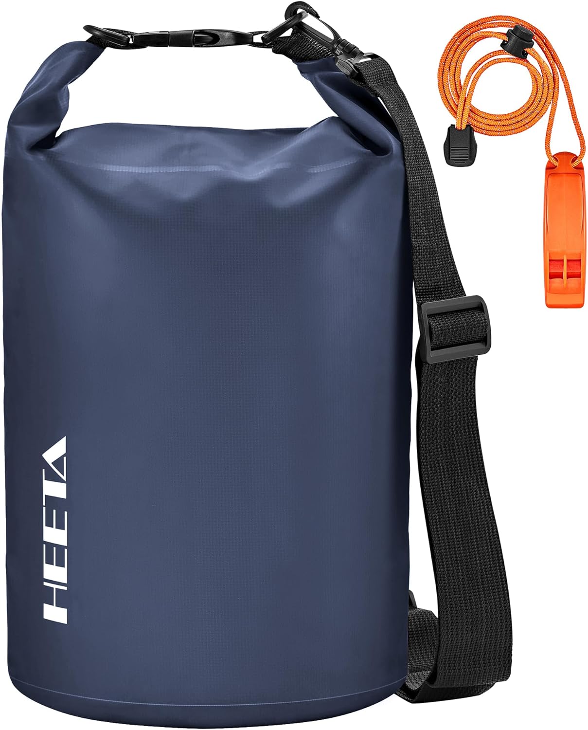 HEETA Waterproof Dry Bag for Women Men, 5L/10L/20L/30L/40L Roll Top Lightweight Dry Storage Bag Backpack with Emergency Whistle for Travel, Kayaking, Boating, Camping, Beach, Cruise Ship Essentials