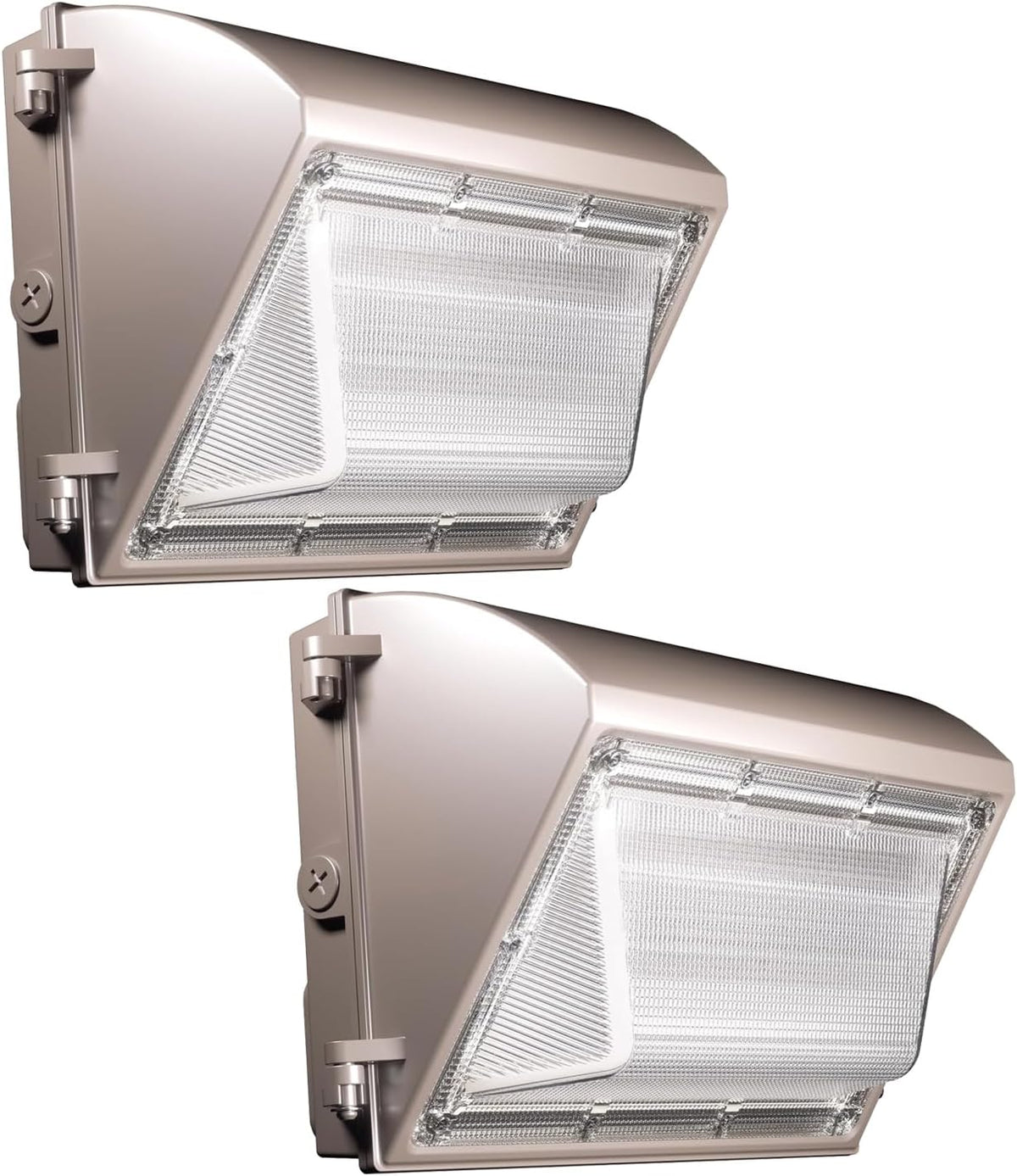 LED Wall Pack Light 120W 15600LM with Dusk to Dawn Photocell, 4 Pack