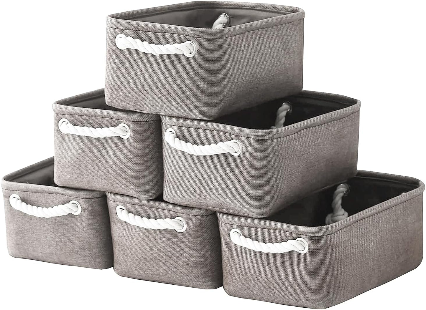 TheWarmHome Fabric Storage Bin with Handles,Storage Basket for Home Storage and Organization, Shelf Basket with Cover for Living Room Bedroom Closet(White & Green Large,15.7L*11.8W*8.3H