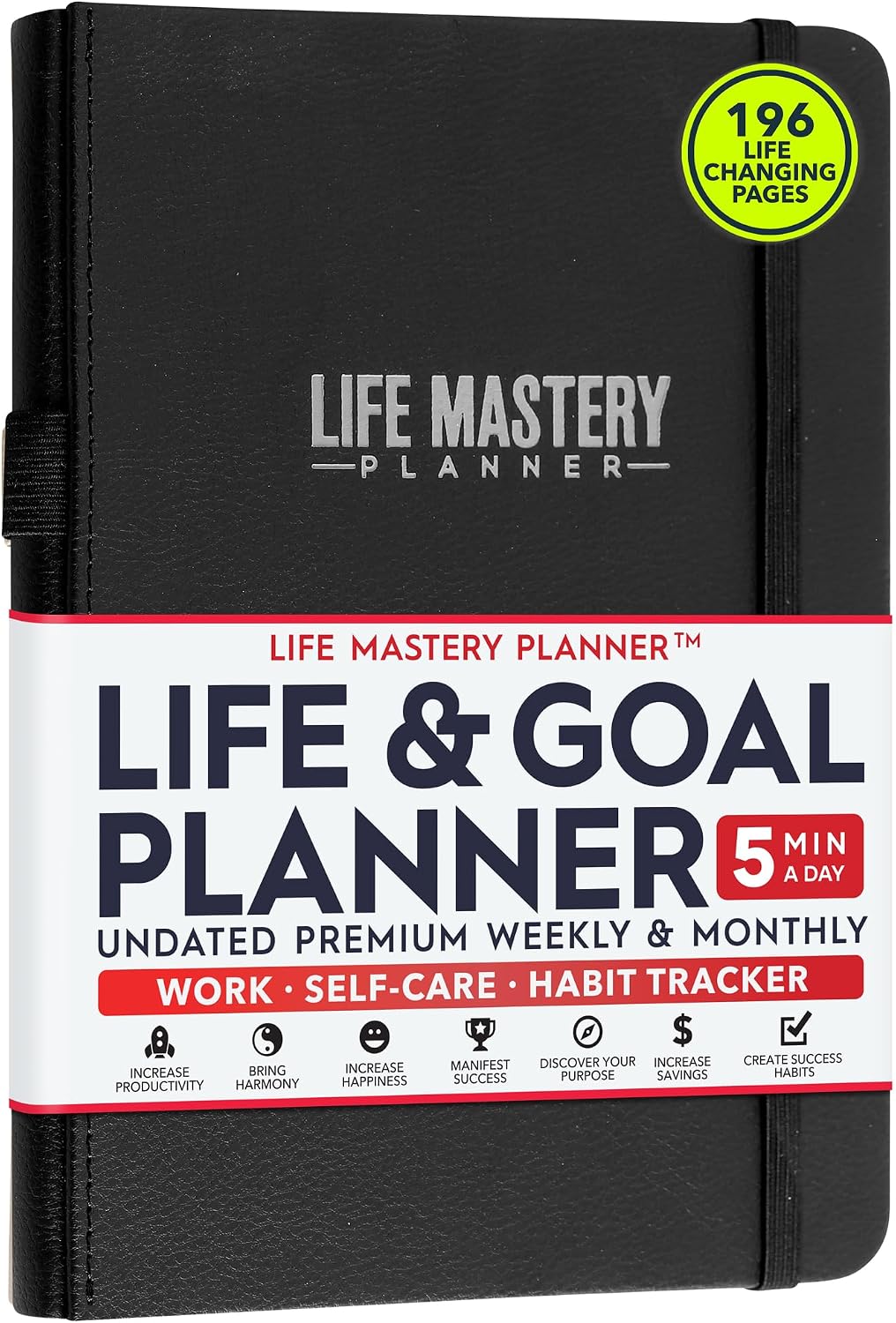 Life & Goal Planner - Weekly & Monthly Planners for Women & Men