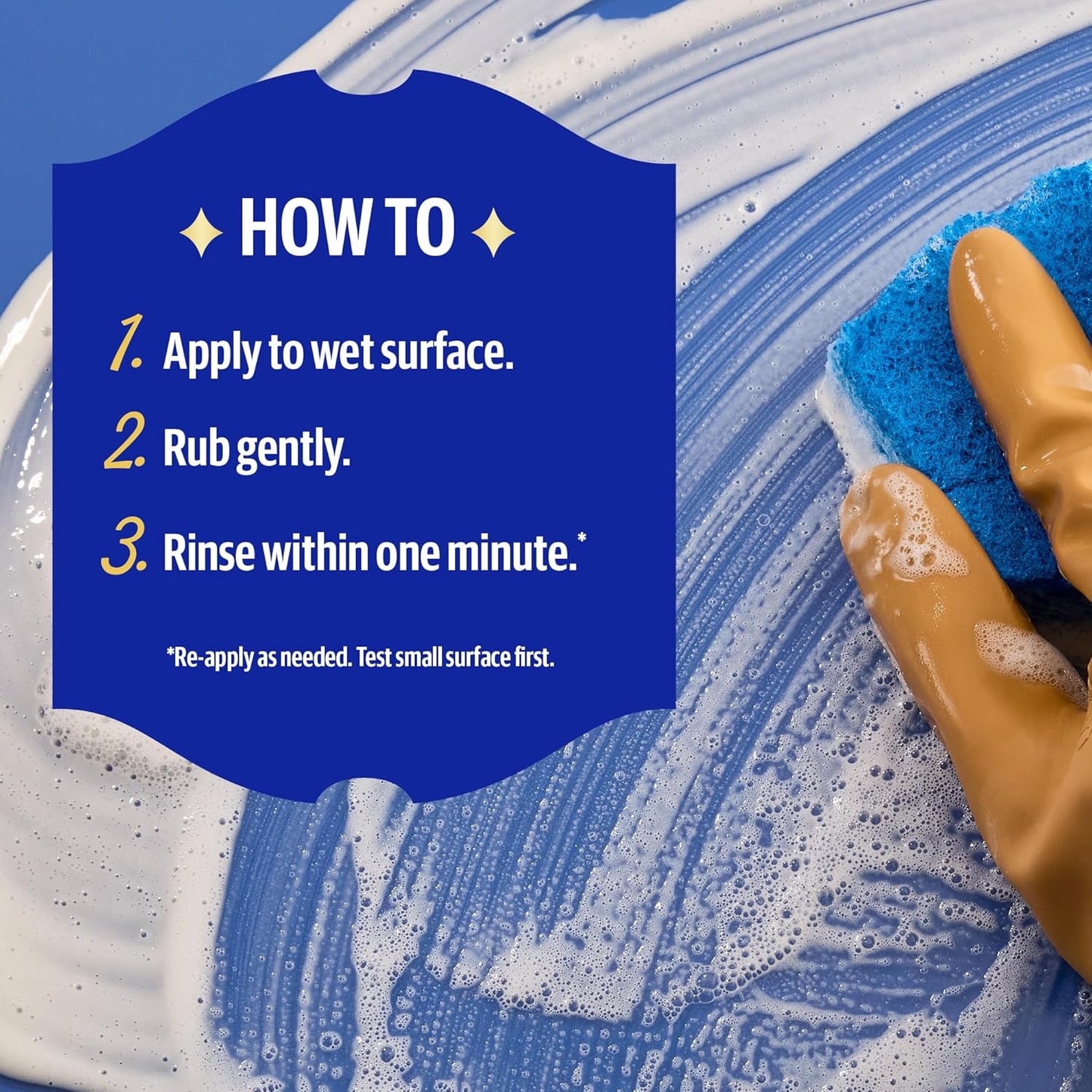 Bar Keepers Friend Soft Cleanser Liquid, 13 oz x 2, Multipurpose Surface Cleaner, Soap Scum & Grease from Stainless Steel & More