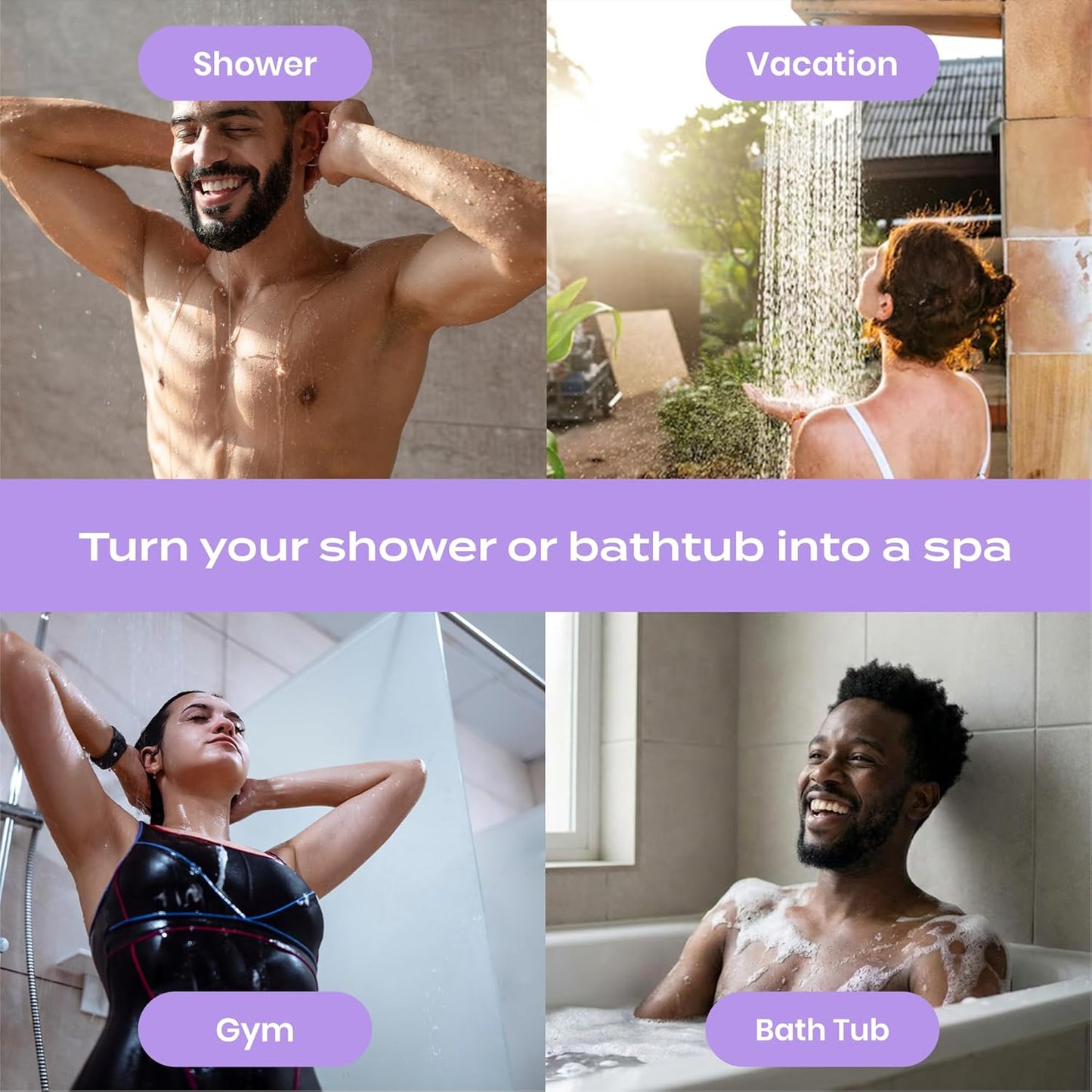 Body Restore Shower Steamers Aromatherapy 15 Pack – Fathers Day Gift for Dad, Luxury Spa Gifts for Men, Relaxation Stress Relief Self Care – Premium Lavender Essential Oil Tablets