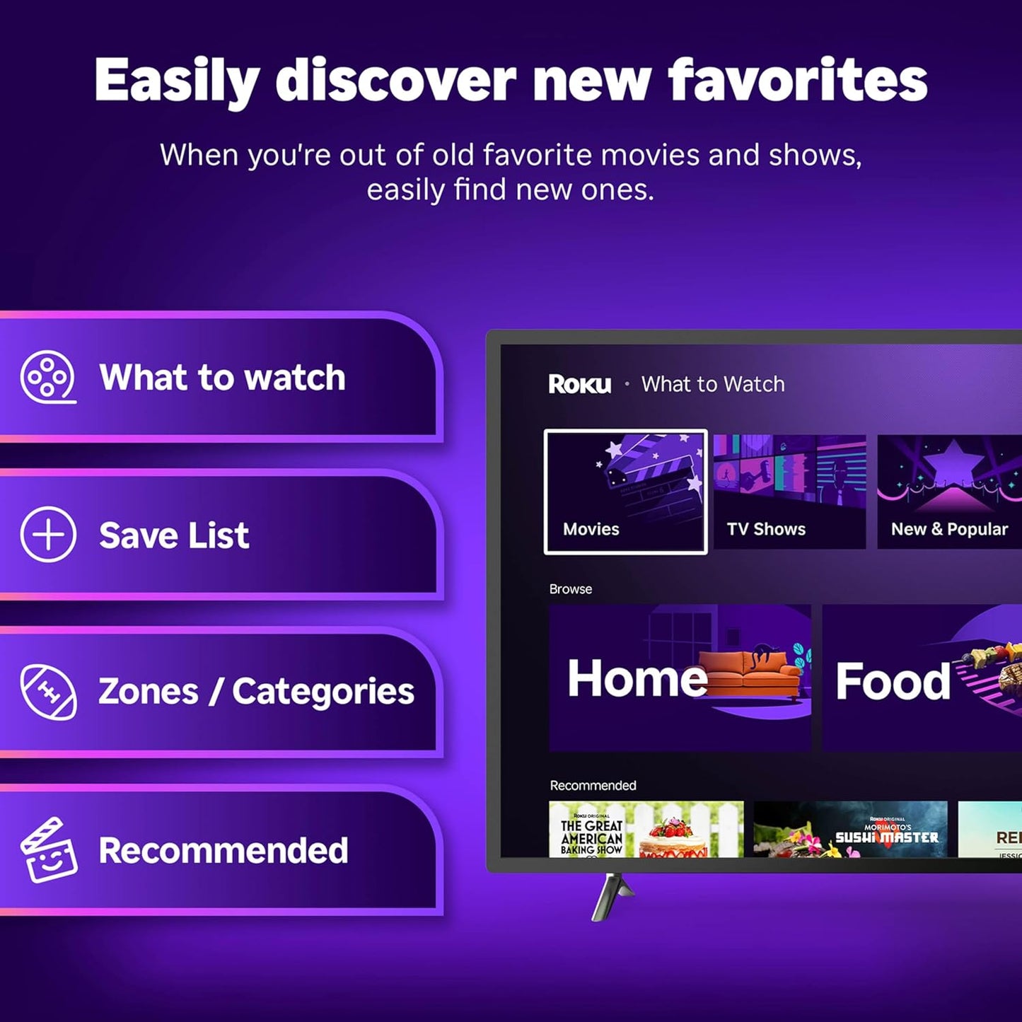 Roku Streaming Stick HD — HD Streaming Device for TV with Roku Voice Remote, Free & Live TV