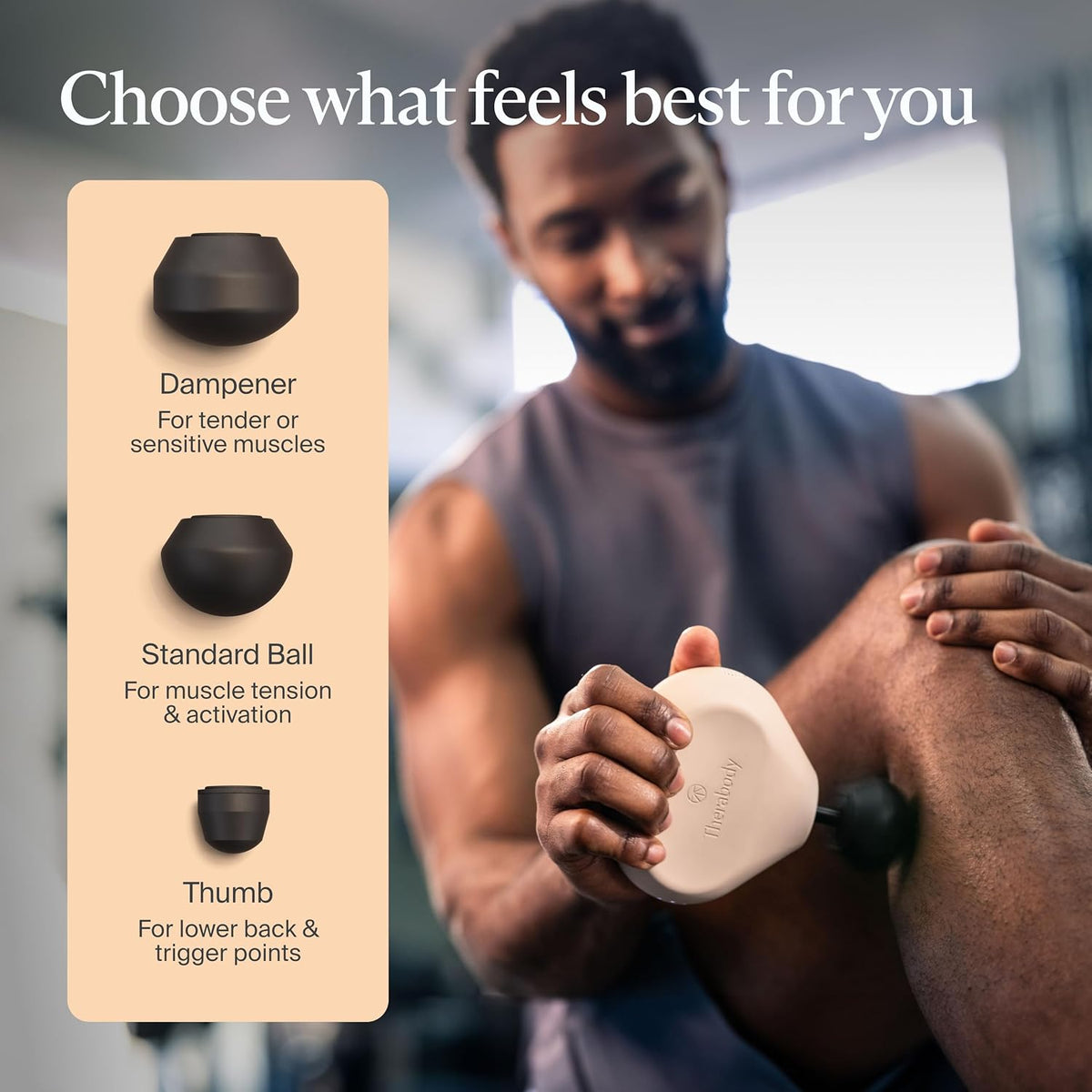 TheraGun Therabody Mini 3rd Gen Massage Gun | Travel Essential, Oat