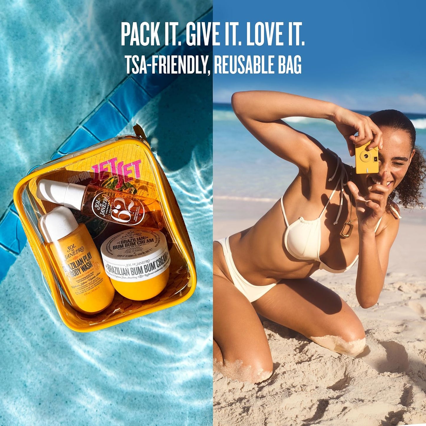 Sol de Janeiro Jet Set | Travel Shower Kit | $40 value