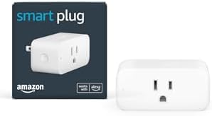 Amazon Smart Plug, Works with Alexa, Simple Setup, Endless Possibilities