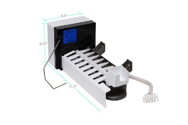 KITCHEN BASICS 101: 241798224 Ice Maker Replacement for Electrolux Frigidaire Kenmore Sears Refrigerator 241642511 241798201 241798231, 241642501, 5304445222, 5304456669