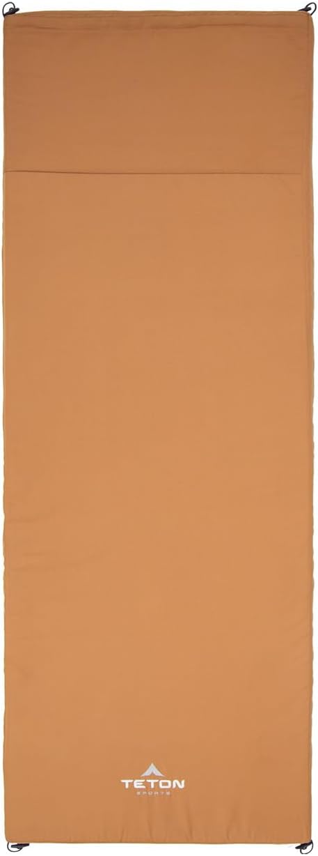 Teton Outfitter Sleeping Pad for Cot, Extra Thick Comfortable Camping Mattress for Adults, Portable Roll-Up Camp Pad, Durable Foam Cushioning