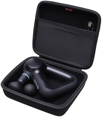 XANAD Massage Gun Case Compatible with Theragun Prime Percussive Therapy Deep Tissue Muscle Treatment Massage Gun,Black - Case Only
