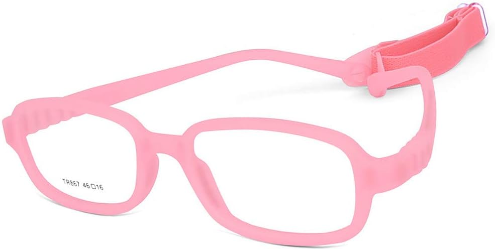AQWANO Children Optical Glasses Frame tr90 Flexible Bendable One-piece Safe Eyeglasses Girls Boy