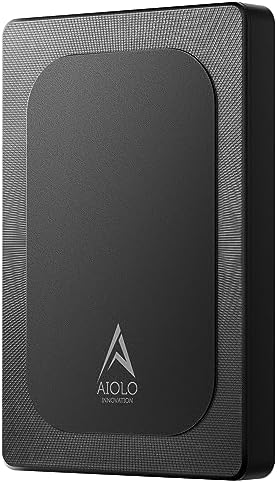 Aiolo Innovation 500GB External Hard Drive Ultra Slim Portable HDD-USB 3.0 for PC, Mac, Laptop, PS4, Xbox one,Xbox 360 HD-A4