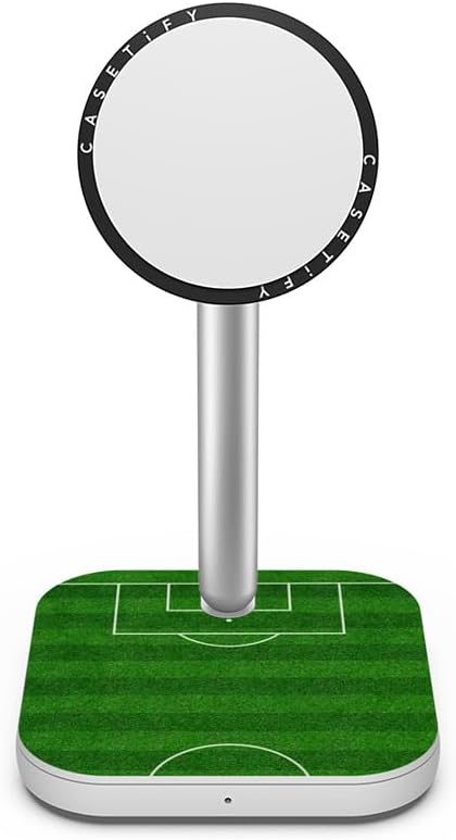 CASETiFY PowerThru 2-in-1 Charging Stand - Soccer Pitch