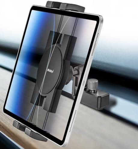 for Tesla Tablet Mount Phone Holder, for Tesla Model 3 Y Car Air Vent Accessories, for 4-11" Device Like iPad Pro, Air, Mini, iPhone, Galaxy, [ONLY FIT for 2017-2022 Model 3, 2020-2023 Model Y]