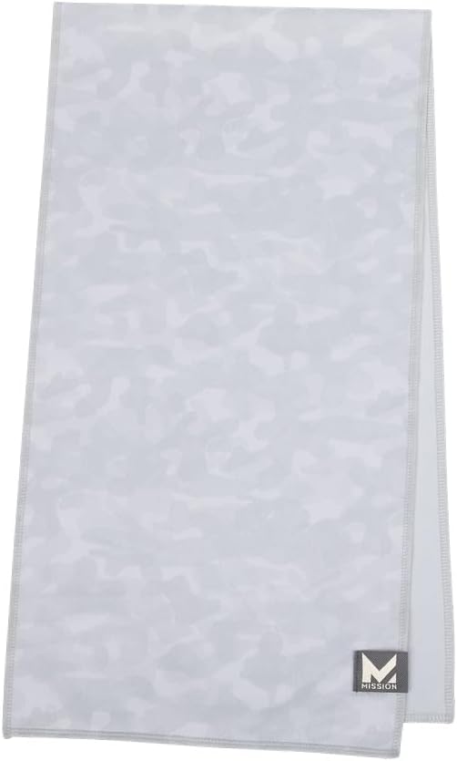 MISSION Max Plus Cooling Towel- Soft, Durable Microfiber - Cools Up to 3 Hours - UPF 50 Sun Protection - Machine Washable