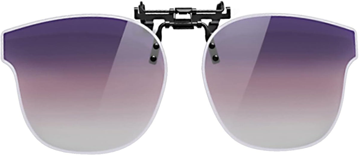 Flip-Up Clip-On Polarized Sunglasses, UV Protection