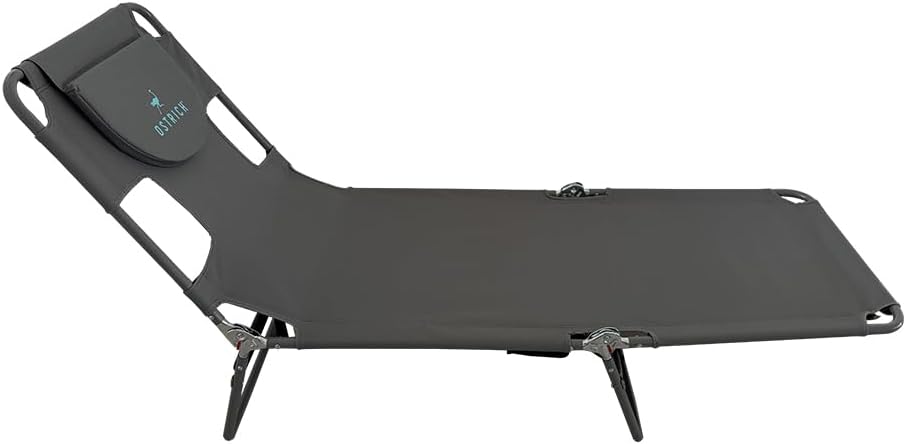 Ostrich Chair Backpack Chaise Chair, Gray