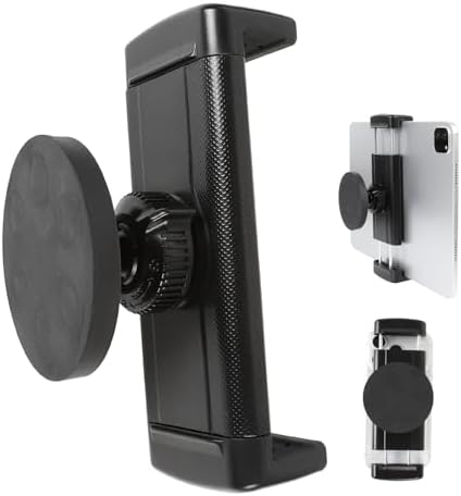 Magnetic Tablet Holder for iPad, 360° Rotation Heavy Duty Magnet Tablet Mount for Gym/Warehouse/Fridges/Metal Surface, Compatible with Devices from 4.7 to 13 inch Tablets & Phones