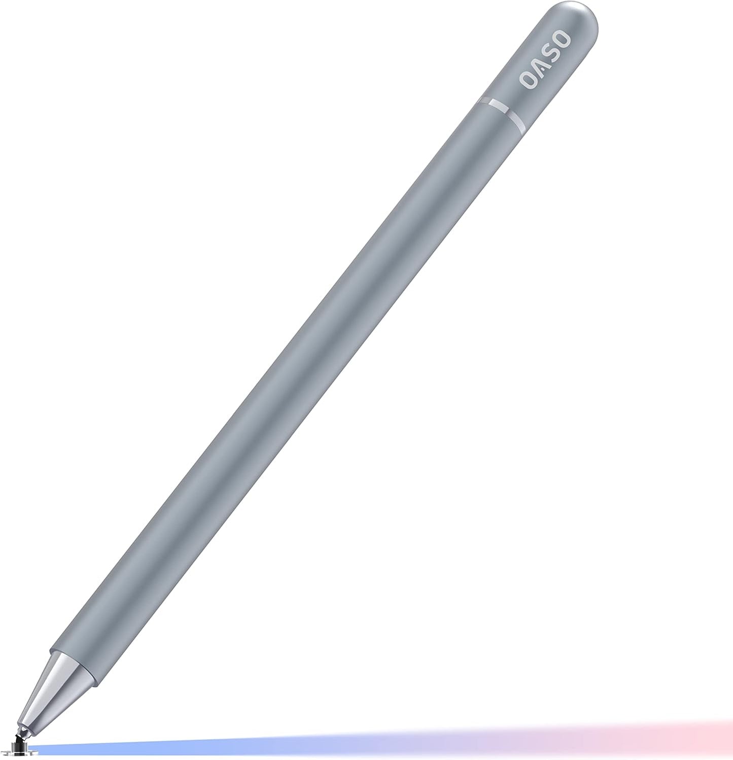 Pen for Tablet, Capacitive Disc Tip Stylus Pencil & Magnetic Cap Compatible with All Touch Screens, Pens for Apple iPad pro/5/6/7/8th/iPhone, Samsung Galaxy Tab A7/S7, Chromebook, Touch Pad (Black)