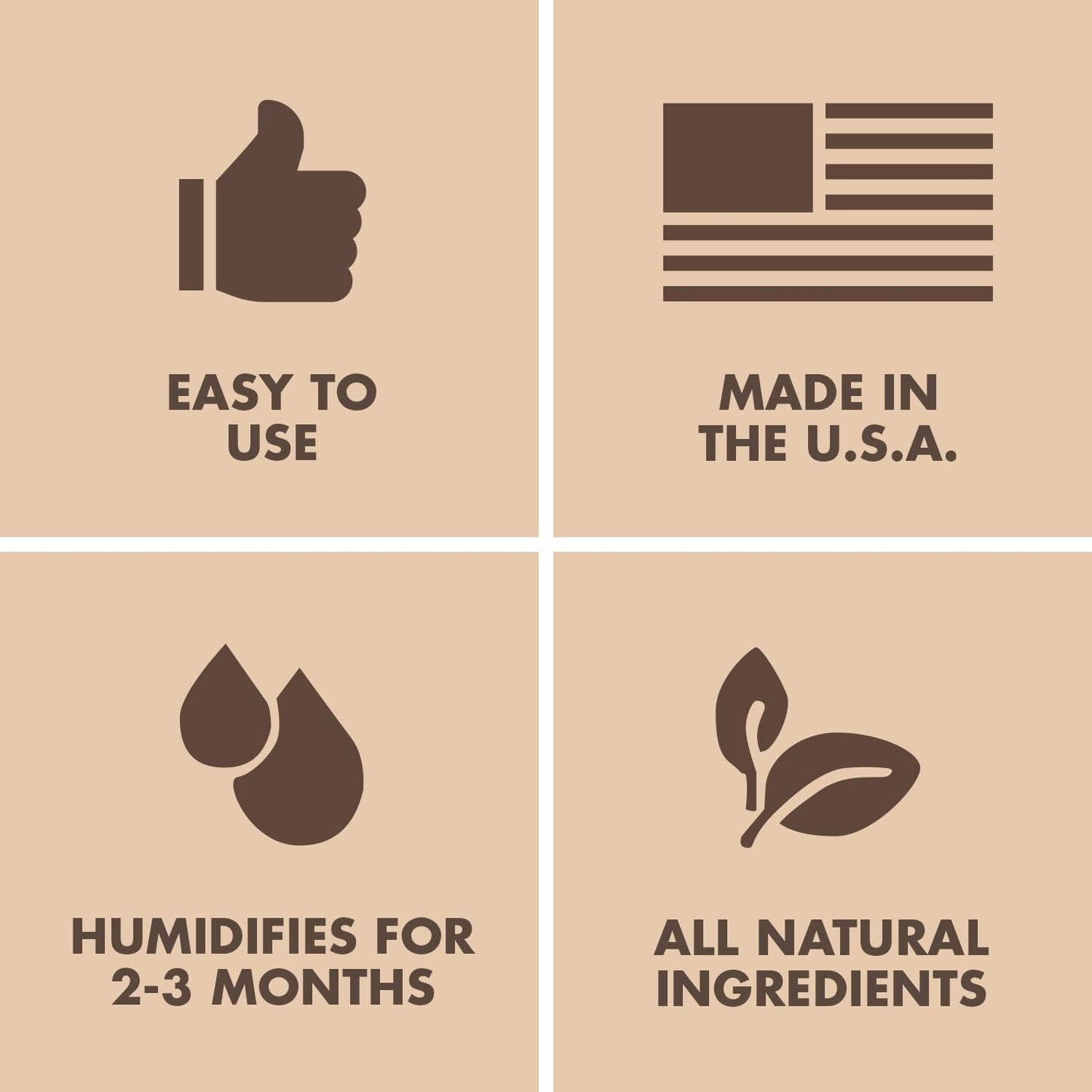 Boveda 69% Two-Way Humidity Control Packs For Plastic, Wood Humidifier Boxes & Resealable bags – Size 60 – 12 Pack – Moisture Absorbers – Humidifier Packs – Individually Wrapped Hydration Packets