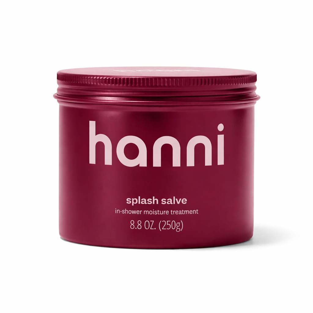 HANNI Splash Salve Body Mask, In-Shower Moisturizer with Coconut, Jojoba, Shea Butter & Glycerin, Deep Conditioning for All Skin Types, 250 mL / 8.8 oz