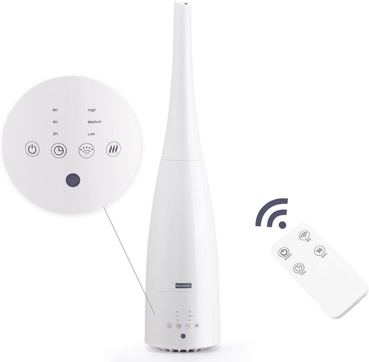 Warm & Cool Mist Humidifier with Remote,2.3L