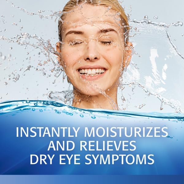 REFRESH OPTIVE Preservative-Free Artificial Tears Lubricant Eye Drops, 0.01 fl oz (0.4 mL), 60 Single-Use Containers