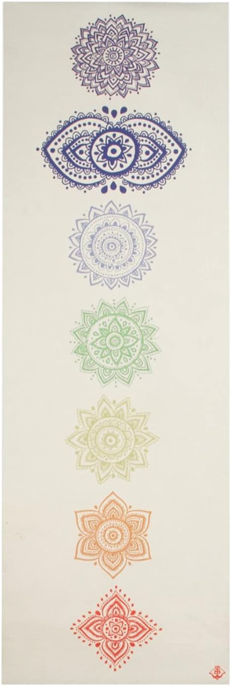 Shakti Warrior TPE Yoga Mat (72 inch x 24 inch x 6mm Thick)