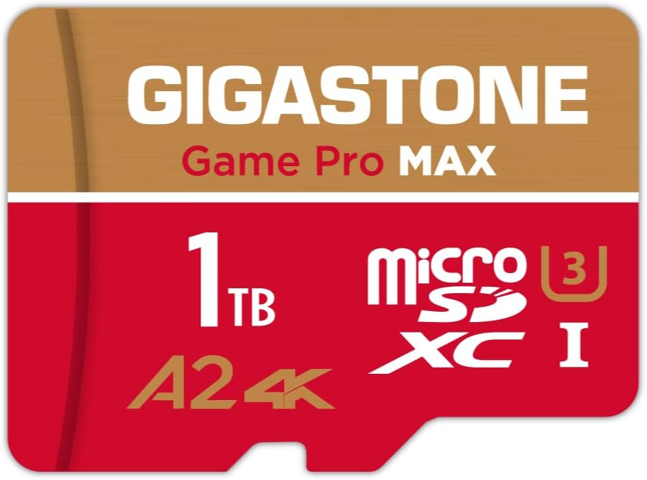 【5-Years Data Recovery】 GIGASTONE 64GB Micro SD Card, 4K Camera Pro, UHD Video for GoPro, Action Camera, Wyze, DJI, Drone, Nintendo-Switch, R/W up to 95/35MB/s MicroSDXC Memory Card UHS-I U3 A2 V30