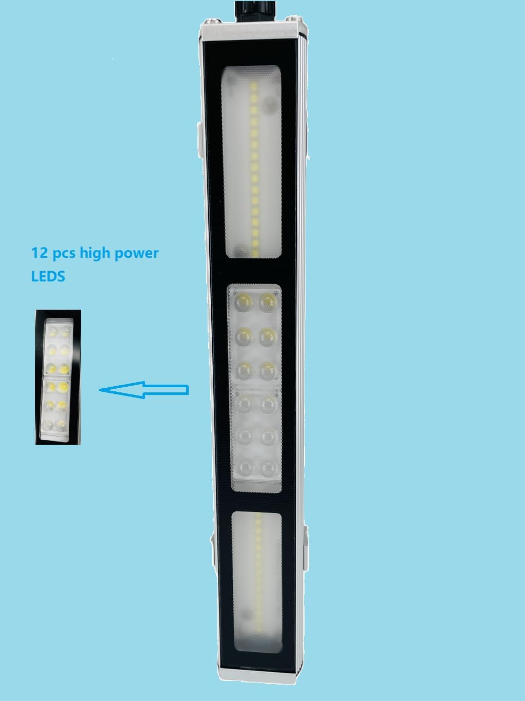 Strong Light CNC Interior Tube Lighting Explosion Proof LED Work Light 110-220V Industrial Lamp CNC Engraving Machine Parts 20 Watts